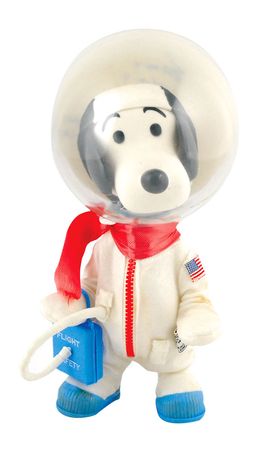Lot #6352 Gene Cernan Signed Snoopy Doll - Image 1