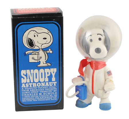 Lot #6352 Gene Cernan Signed Snoopy Doll - Image 3