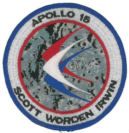 Lot #6508 Dave Scott?s Lunar Surface-Flown Apollo 15 Patch - Image 1