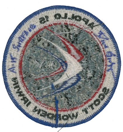 Lot #6508 Dave Scott?s Lunar Surface-Flown Apollo 15 Patch - Image 2