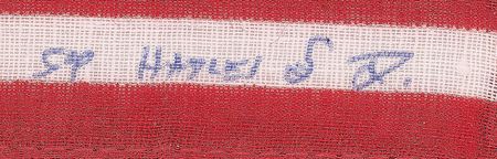 Lot #6505 Dave Scott’s Apollo 15 Lunar Surface-Flown Flag - Image 2