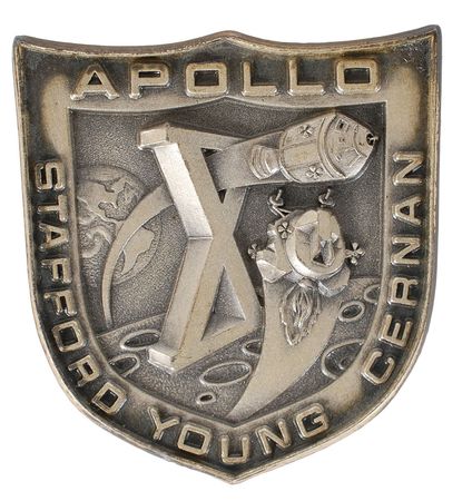 Lot #6348 John Young?s Apollo 10 Flown Robbins Medal - Image 1