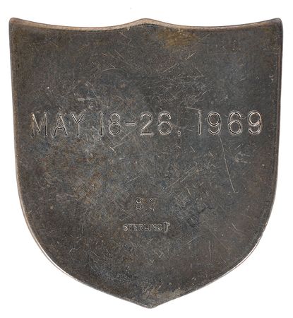 Lot #6348 John Young?s Apollo 10 Flown Robbins Medal - Image 2