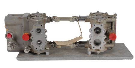 Lot #6251  Apollo LM Descent Engine Propellant and Oxidizer Shutoff Valve Assembly - Image 1