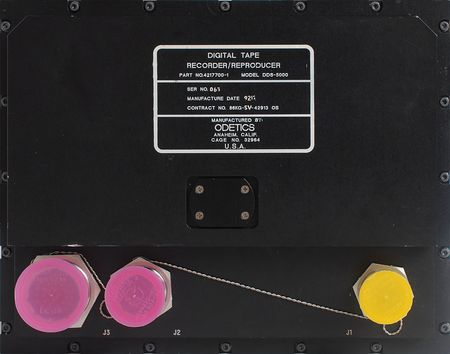 Lot #6709 Defense Meteorological Satellite Program (DMSP) Recorder - Image 2
