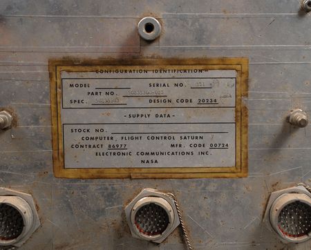 Lot #6227  Saturn V Flight Control Computer - Image 2