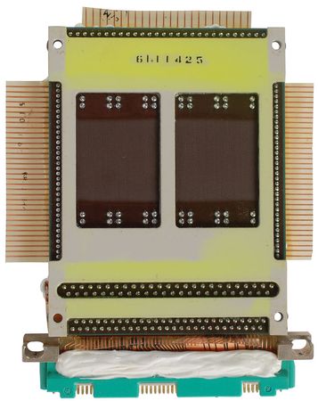 Lot #6701 Saturn Rocket LVDC Memory Module Panel - Image 2