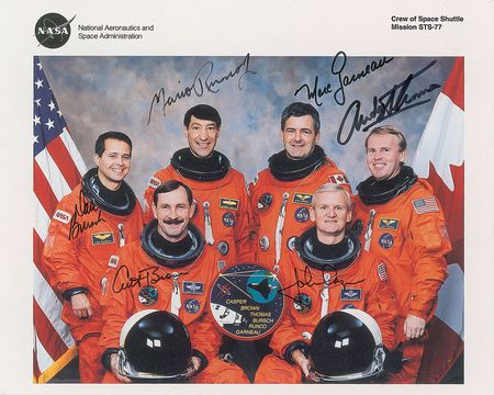 Lot #6679 Space Shuttle Crew Signed Photographs - Image 1