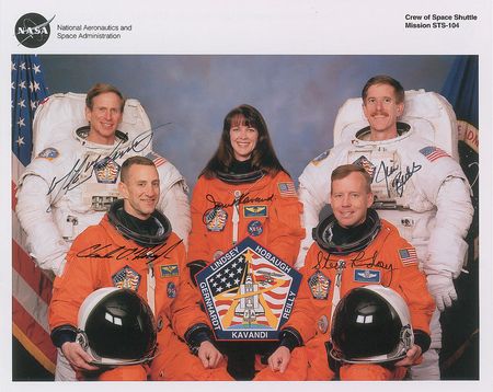 Lot #6681 Space Shuttle Crew Signed Photographs - Image 3