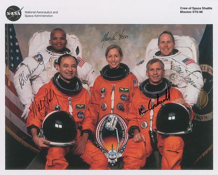 Lot #6681 Space Shuttle Crew Signed Photographs - Image 4