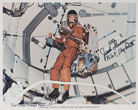 Lot #6609 Skylab 3: Jack Lousma?s Flown Shoe Cleats - Image 5