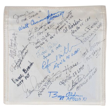 Lot #6263 Apollo Spacesuit Multi-Signed Repair Kit - Image 1