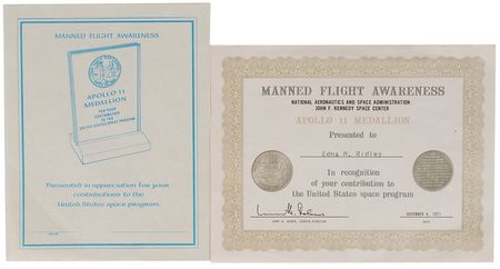 Lot #6405 Collection of 25 Apollo 11 Manned Flight Awareness Medallions - Image 3