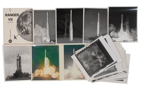 Lot #6714 Collection of Vintage Project Ranger and Mariner Photographs - Image 1