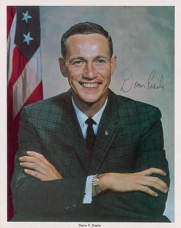 Lot #6322 Donn Eisele Signed Photograph - Image 1