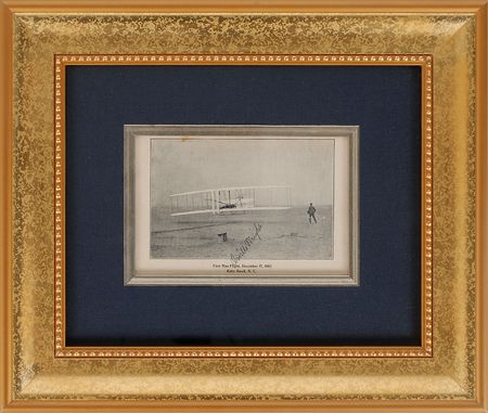 Lot #6003 Orville Wright Signed Photograph - Image 2