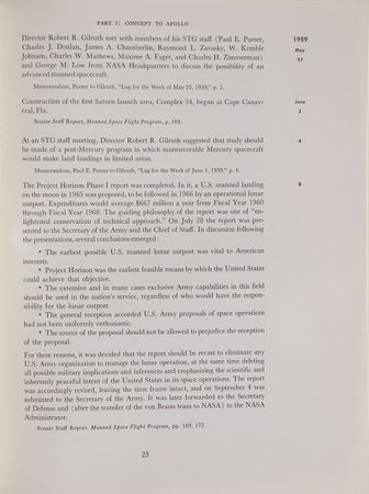 Lot #6312 The Apollo Spacecraft Chronology Four-Volume Set - Image 1