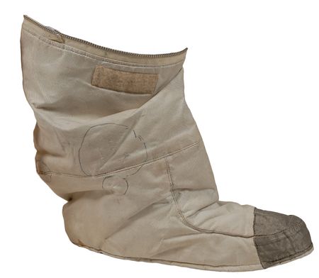 Lot #6267 Apollo A7L Spacesuit Boot Thermal Micrometeorite Garment - Image 1
