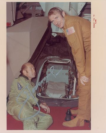 Lot #6034 Alexei Leonov Signed Photograph