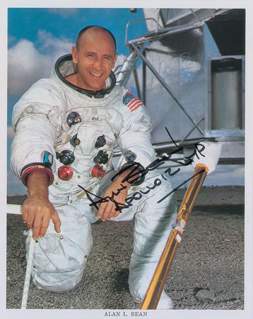 Lot #6451 Alan Bean and Charles Conrad Pair of Signed Photographs - Image 2