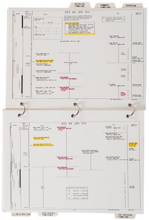 Lot #6687 STS–48 Flight Manual - Image 2