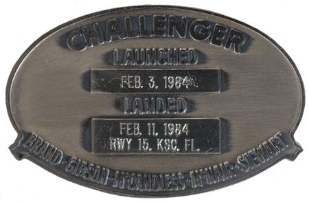 Lot #6628 STS–41B Unflown Robbins Medal - Image 2