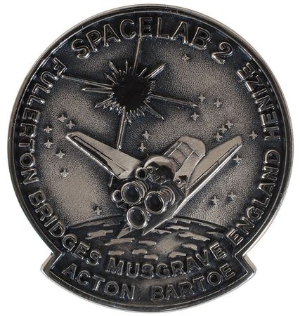 Lot #6633 STS–51F Unflown Robbins Medal - Image 1