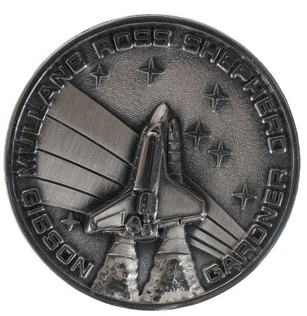 Lot #6622 STS–27 Unflown Robbins Medal - Image 1