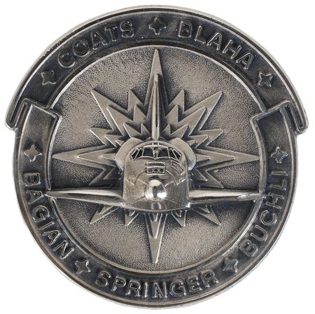 Lot #6623 STS–29 Unflown Robbins Medal - Image 1