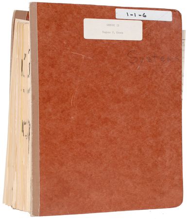 Lot #6174 Gemini 9: Gene Kranz?s Operations Handbook - Image 1
