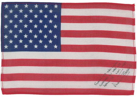 Lot #6425 Alan Bean?s Apollo 12 Lunar Surface-Flown Flag - Image 1