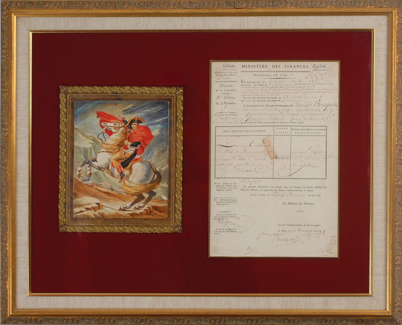Lot 278 Napoleon Signed Document