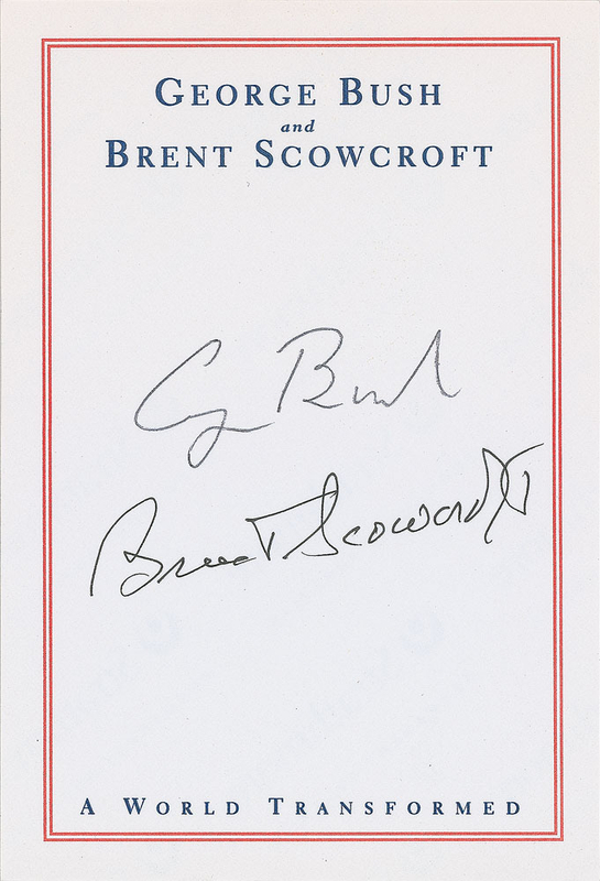 Lot 196 George Bush Bookplates