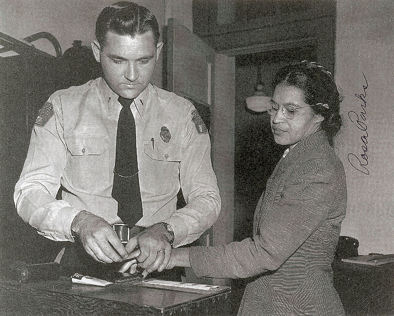 Lot 912 Rosa Parks and James Meredith: Signed photographs from two early civil rights heroes