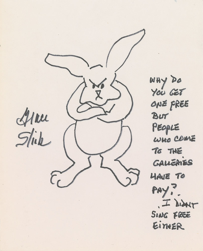 Lot 757 Grace Slick Sketch