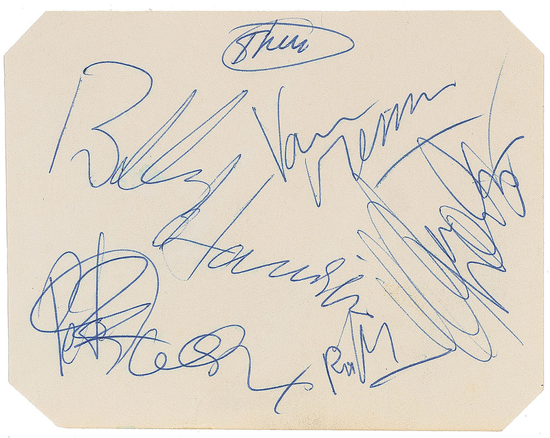 Lot 764 Them Signatures