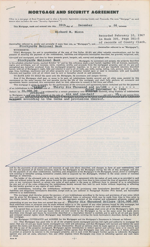 Lot 172 Richard Nixon Signed Documents