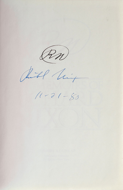 Lot 173 Richard Nixon Book