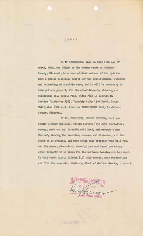 Lot 115 Harry S. Truman Signed Document
