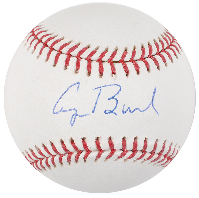 Lot 198 George Bush Baseball