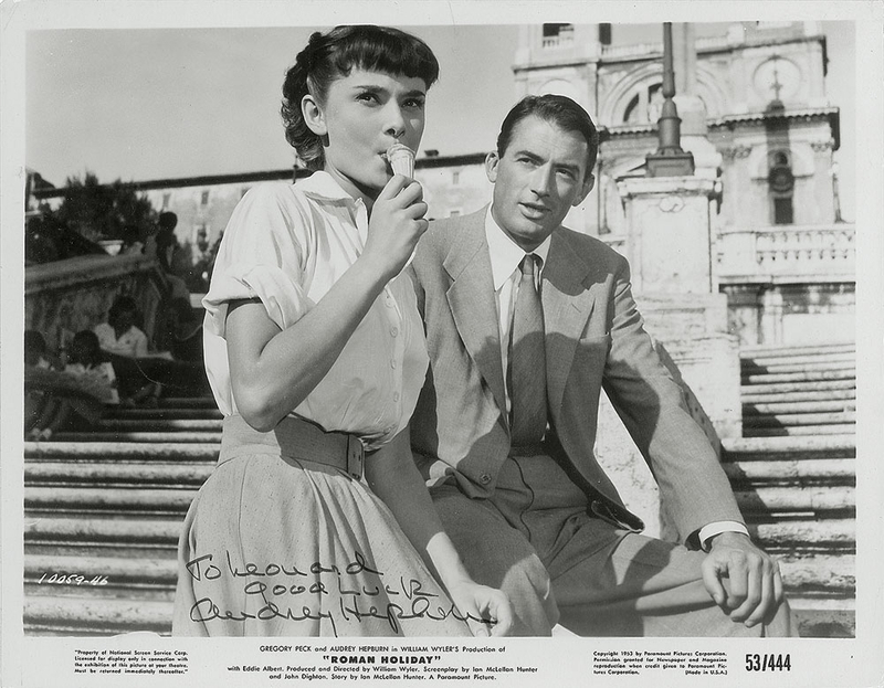 Lot 785 Audrey Hepburn Signed Photograph