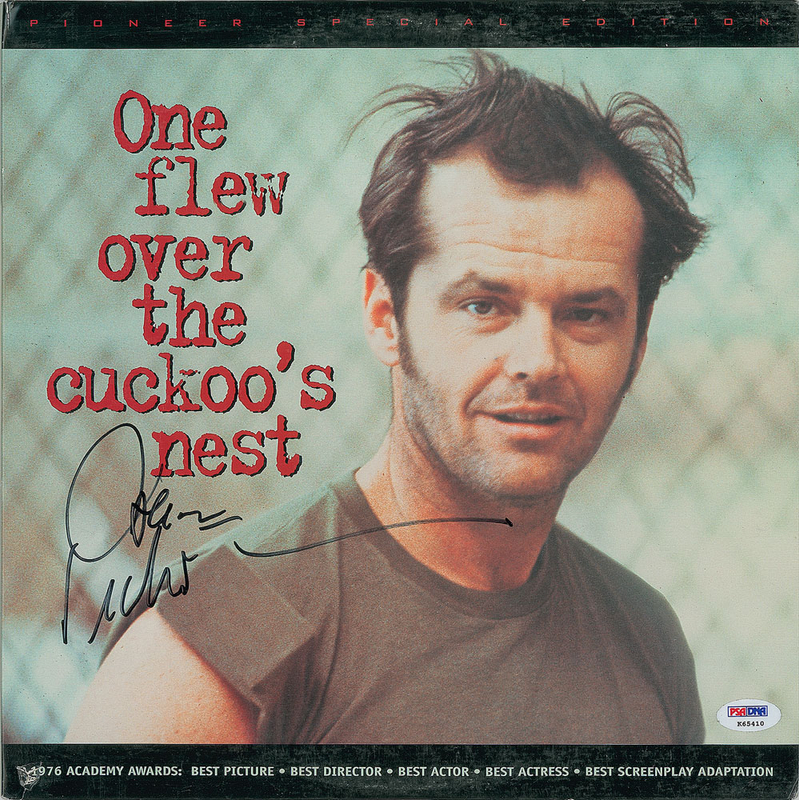 Lot 836 Jack Nicholson Laserdisc