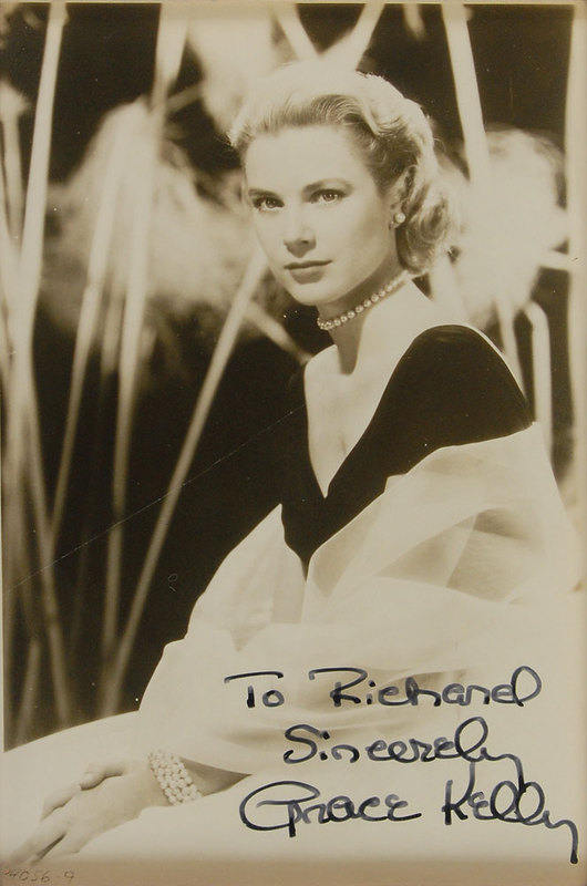 Lot 789 Grace Kelly Signed Photograph