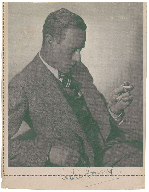 Lot 823 Leslie Howard Signed Photograph