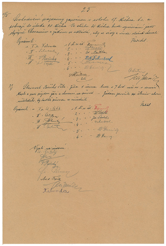 Lot 670 Leos Janacek Signed Document