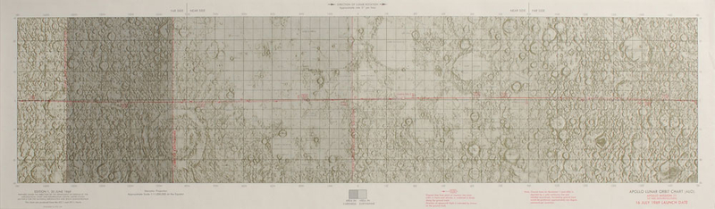 Lot 476 Apollo 11 Chart