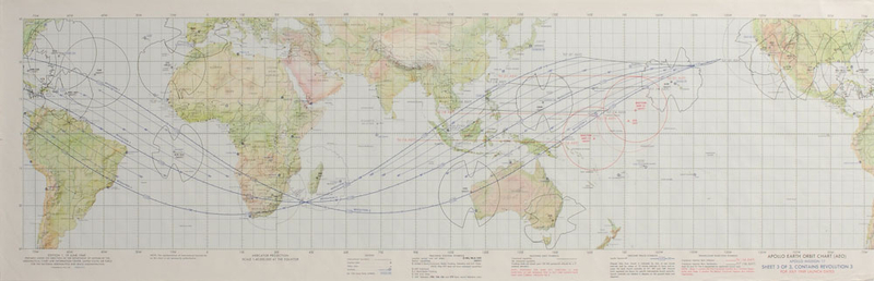 Lot 477 Apollo 11 Chart