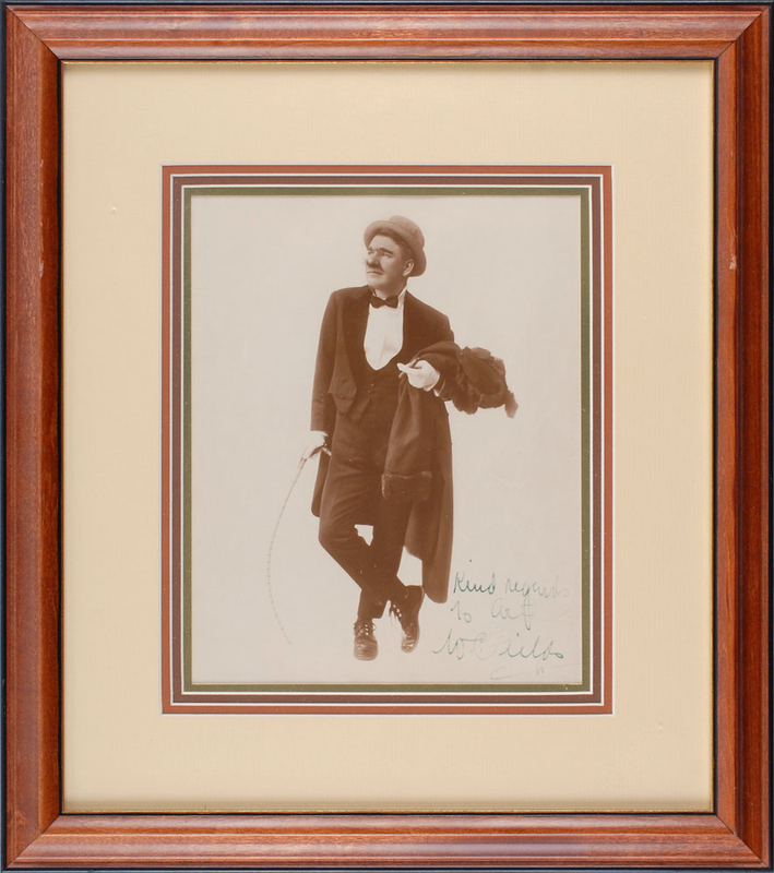 Lot 781 W. C. Fields Signed Photograph