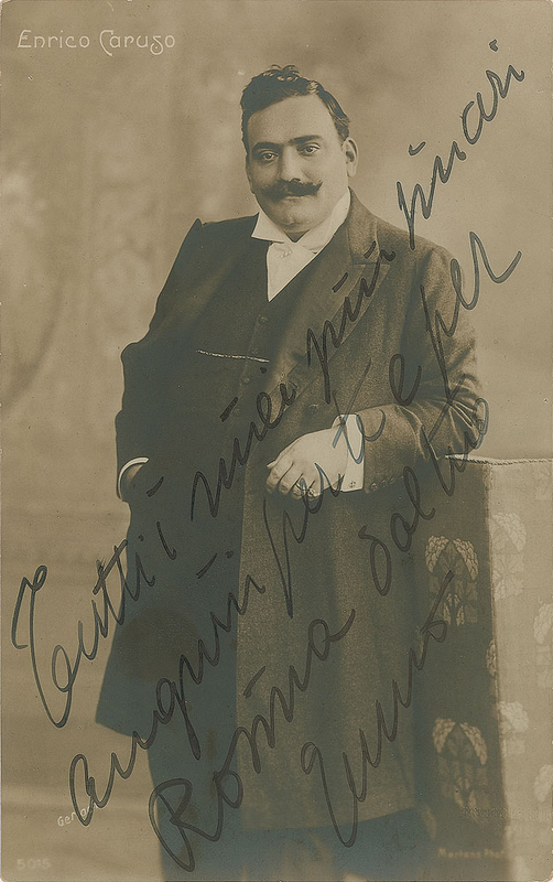 Lot 653 Enrico Caruso Handwritten Letter Signed