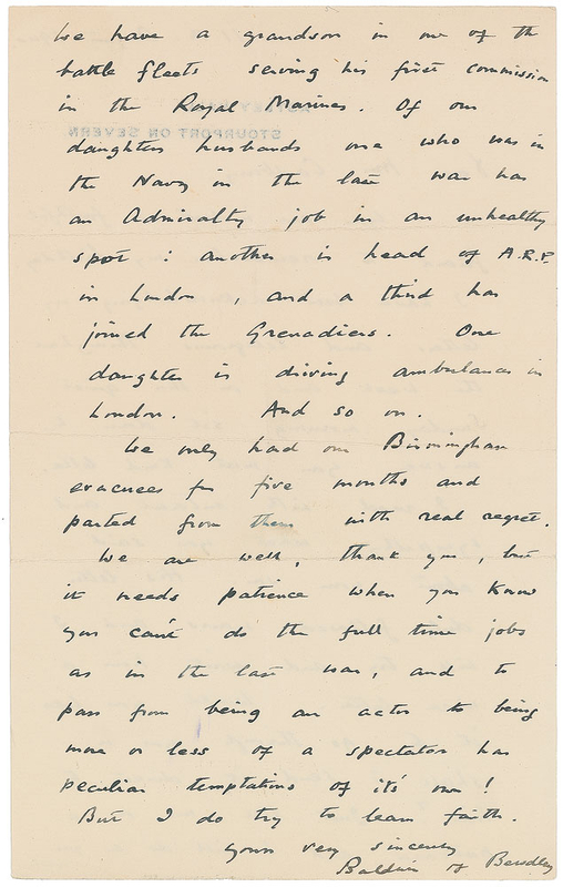 Lot 315 Stanley Baldwin